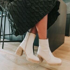 Free People Ruby platform bootie